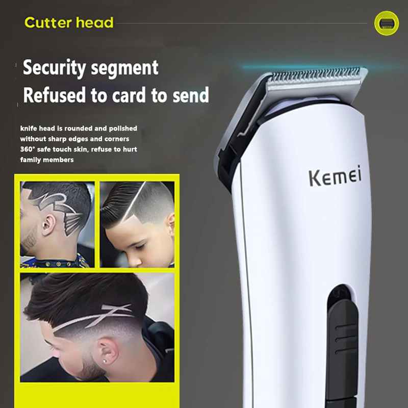 Kemei 2516 Hair Clipper Trimmer ตัดเครา Trimmer เครื่องโกนหนวดไฟฟ้ามีดโกนหนวดไฟฟ้าตัดผมสำหรับ Man