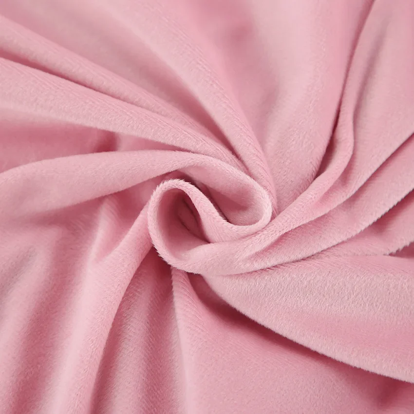 2025 Autumn Pink Knitted Velvet Women's Suit V-Neck Long-sleeved Top High-waisted Pants Street Style Sports Casual 2 Piece Set