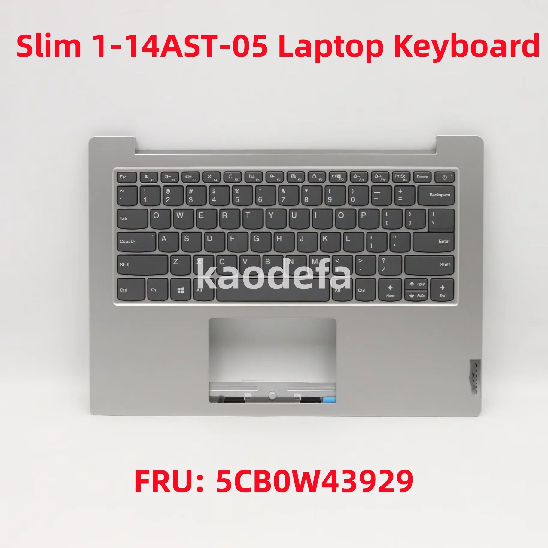 

Клавиатура для ноутбука Lenovo ideapad Slim 1-14AST-05 FRU: 5CB0W43929