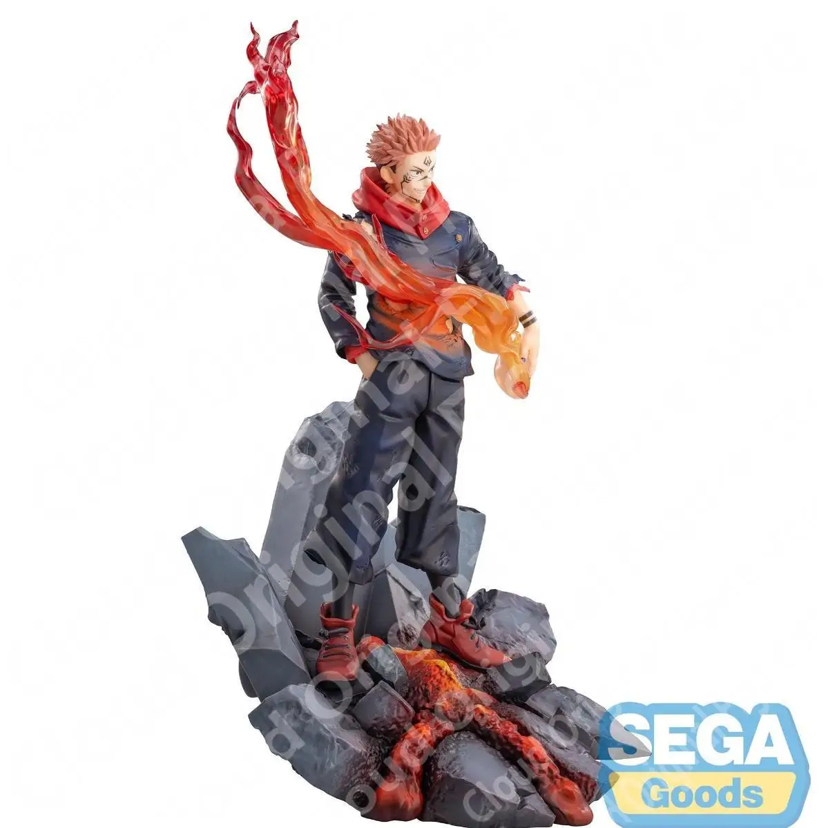In Magazzino 100% Originale Genuino SEGA Luminasta Jujutsu Kaisen Ryomen Sukuna Anime Figura Raccogliere Il Capretto per I Bambini Giocattolo All'ingrosso