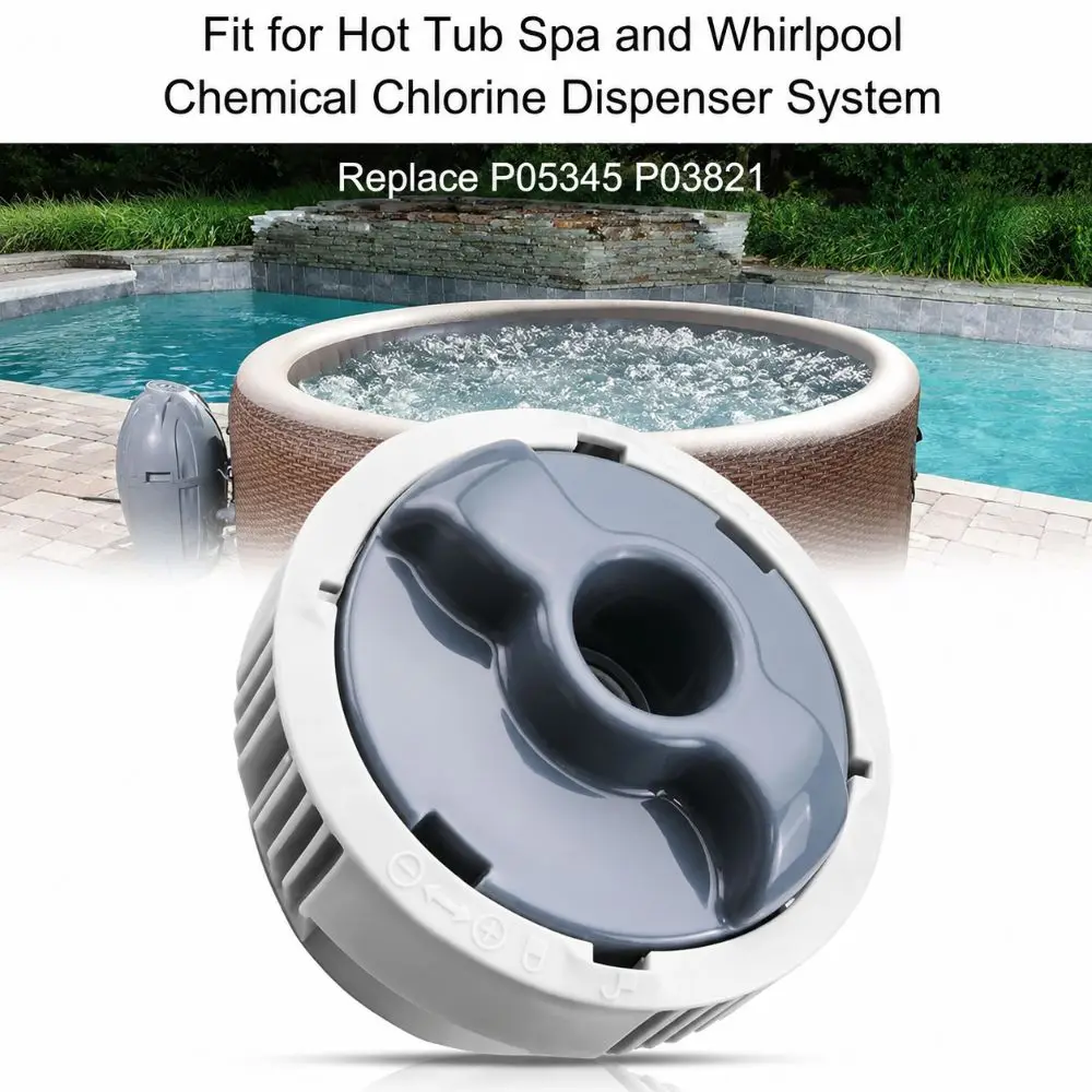 New P05345 Chlorine Dispenser P03821 ABS Hot Tub Dispenser Replacement Part For Hot Tub