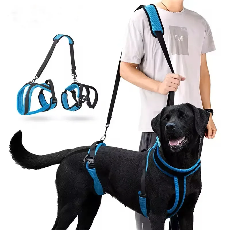 

Portable Dog Auxiliary Belt Breathable Pet Lift Harness Sling Support Repair Function For Disabled Dogs Help Rehabilitation
