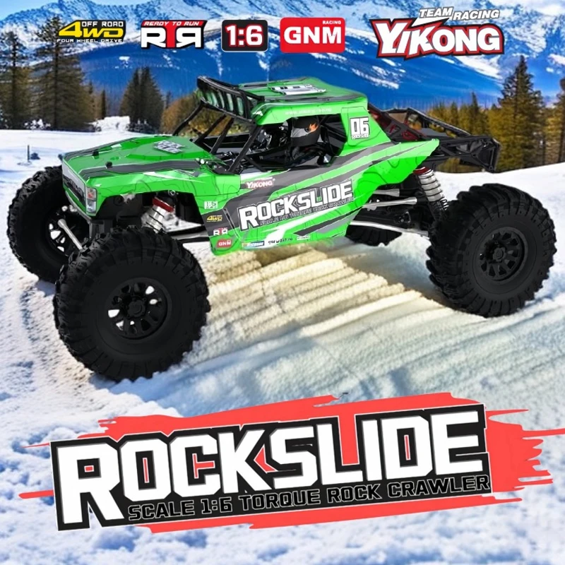 รถปีนเขาไฟฟ้าควบคุมระยะไกล Yikong YK4061 1 1/6 ศูนย์ถ่วงน้ำหนักต่ำพิเศษ รุ่น ROCK SLIDE ของเล่นสำหรับผู้ใหญ่