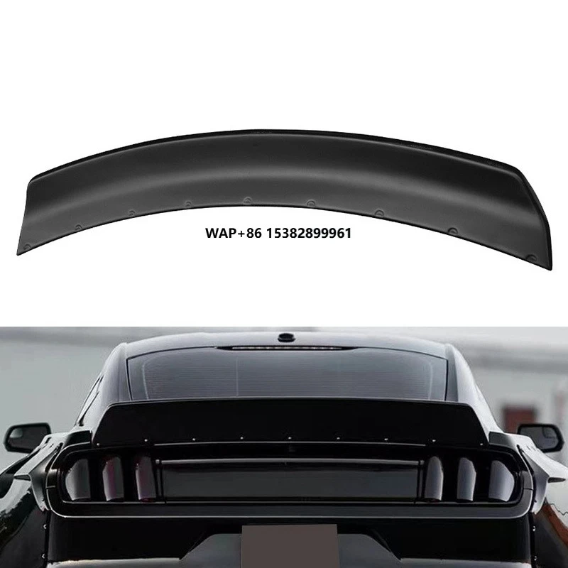 

AUto Boy System Real Carbon Fiber Fibre Rear Spoiler Wing Duck Tail for Mustang 2015-2022