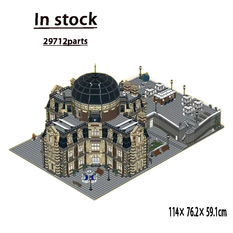 Famous City Astronomy Center Building Block Model 29712 Parts Huge Building Block Model Educational Boy Birthday Toy Gift