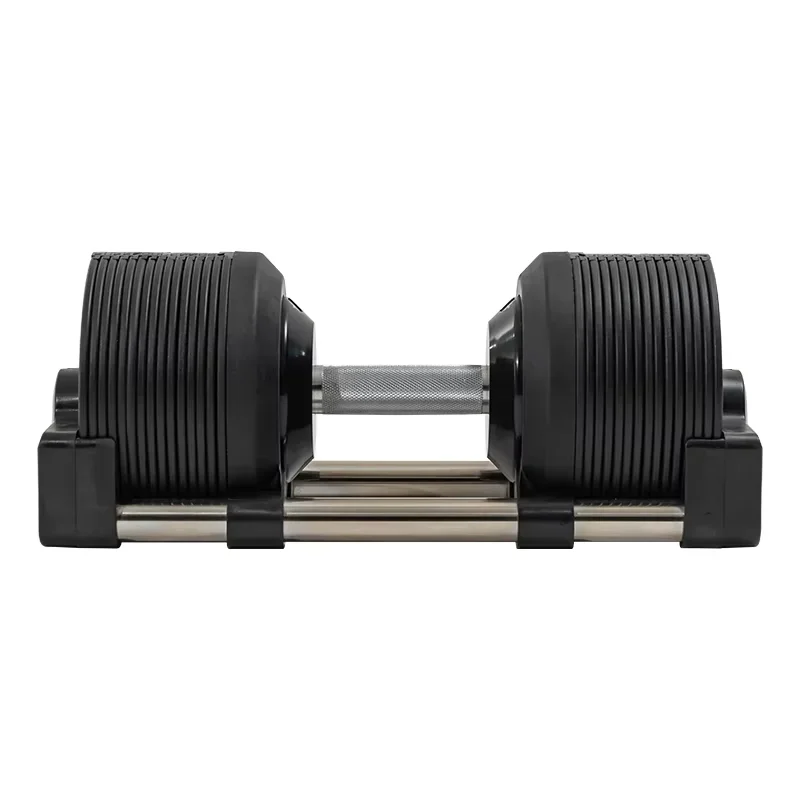 

Adjustable Stainless Steel Dumbbells for Bodybuilders Home Use Removable Workout Equipment