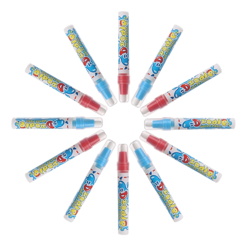 물 드로잉 매트 페인팅 펜, 매직 펜, 어린이 학습 드로잉 장난감, 2 개