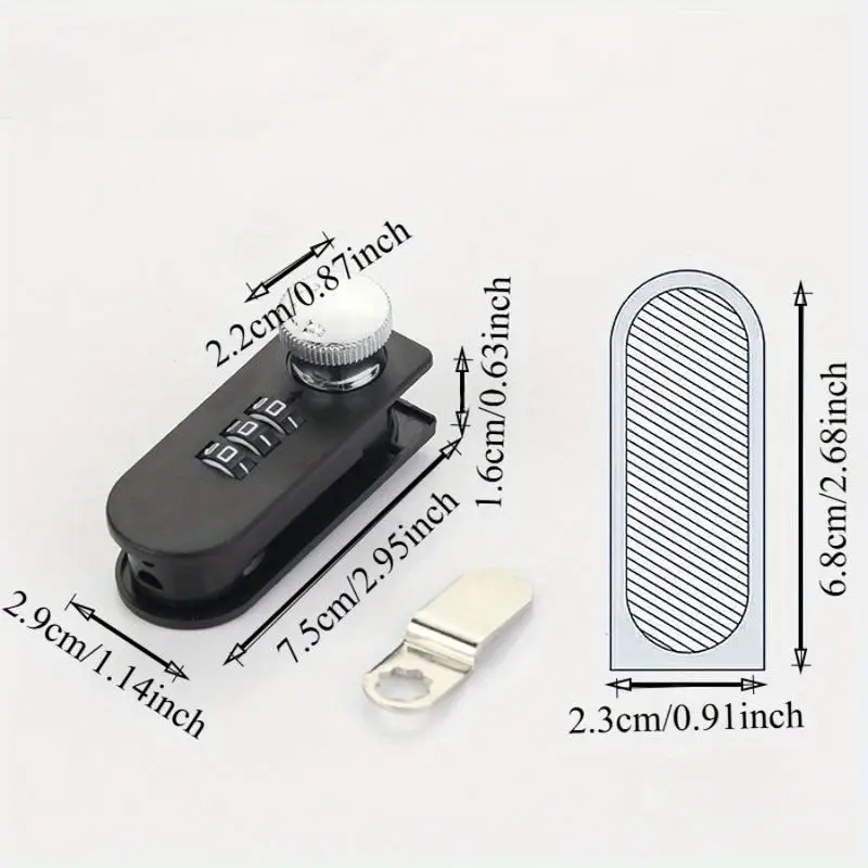 1PC Drawer Combination Locks Cabinet Locks for Office Lockers Universal Cam Locks