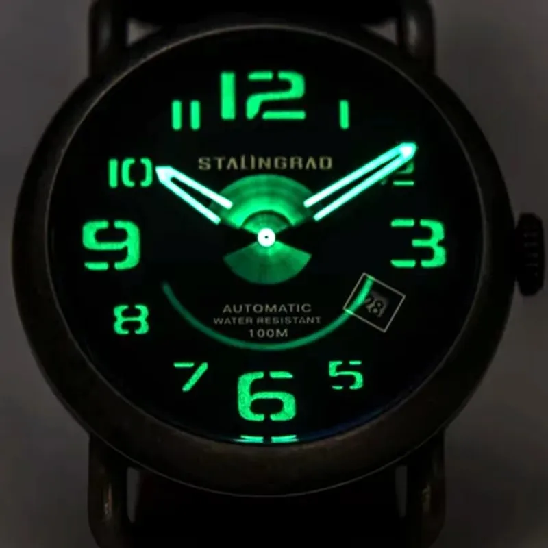 2025 New Adventure Ready 42mm Men's Watch 8215 Movement 316L Steel Crystal Luminous Markers 100M Waterproof Timepiece watch for - Image 6