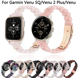 20mm Watch Strap Wristband For Garmin Venu SQ 2 Plus 2Plus Resin Band For Vivoactive 3 HR Forerunner 245 55 Watchband Bracelet