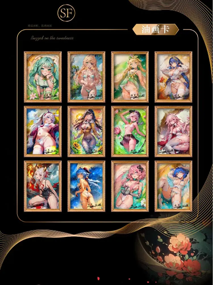 Goddess Story Cards Pillow Painting Cards Waifu Boa Booster Box CCG ACG Doujin Toys And Hobby Gift