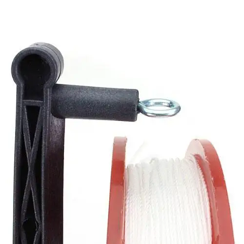 Outdoor Power Kite Line 100 m sterke plastic haspelopwinder voor windsokken en wasvliegers