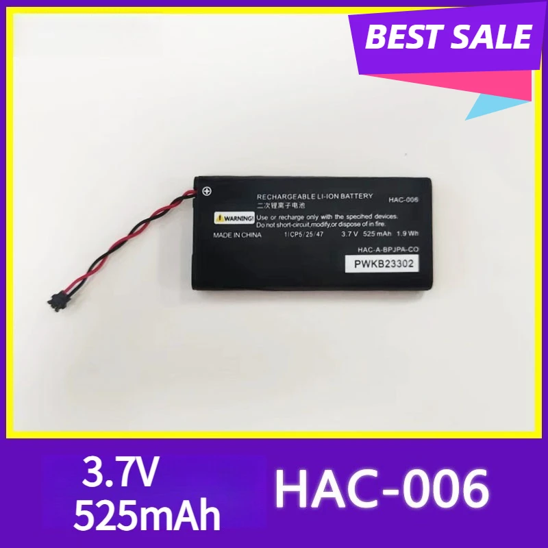 Applicable to Nintendo game controller built-in lithium-ion battery HAC-006 battery Switch controller 3.7V 525mAh
