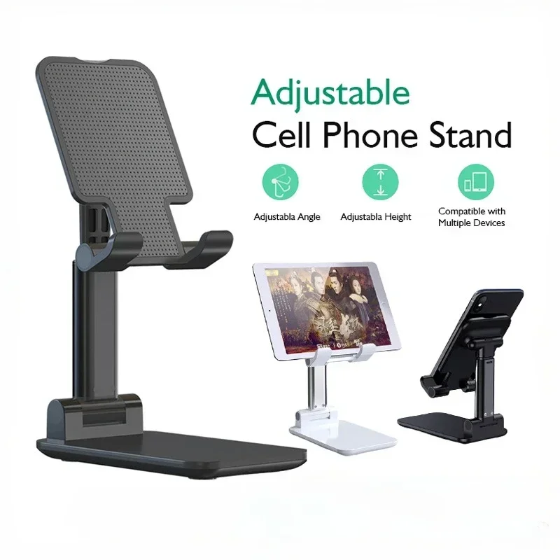 Novo suporte de mesa para celular, suporte ajustável para iphone, ipad, tablet, mesa universal, suporte para celular