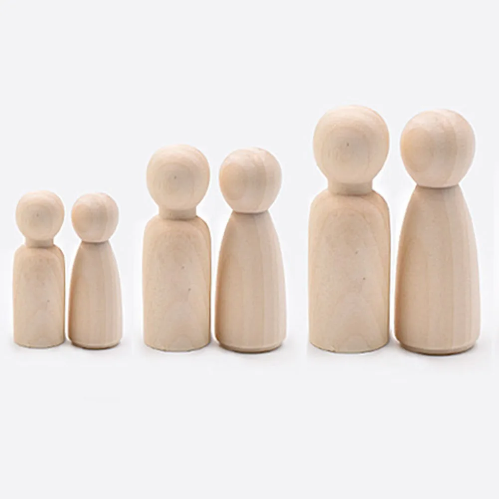 Unleash Artistic Abilities with Wooden Dolls DIY Design Eco friendly Material Enhance Cognitive and Motor Skills