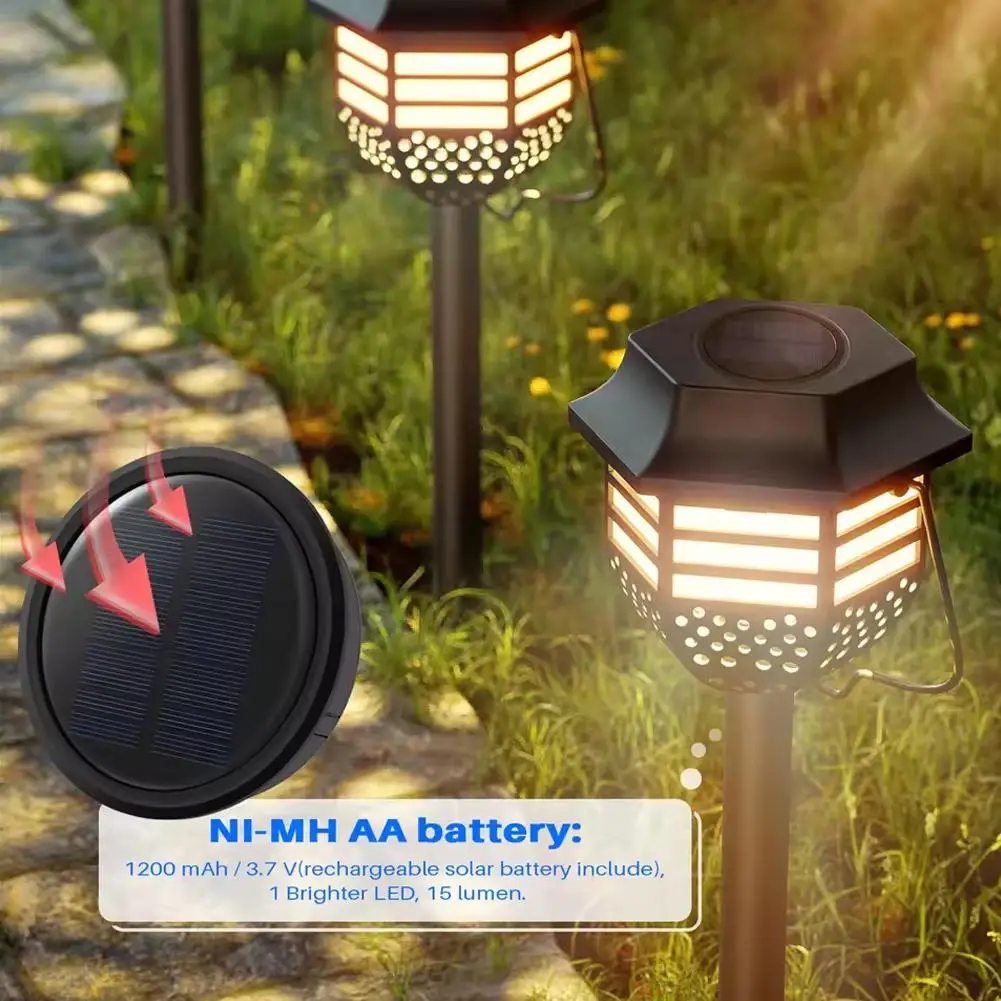 Solar Lamp Replacement Top Solar Lamp Top Outdoor Decoration Garden Solar Accessories Lantern Battery Box view 5