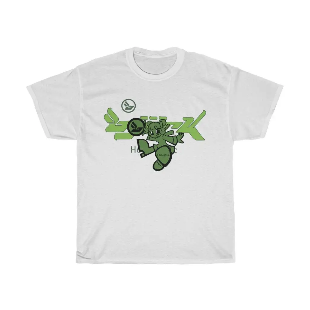 Bjork Homogenic Fly Girl T shirt Green