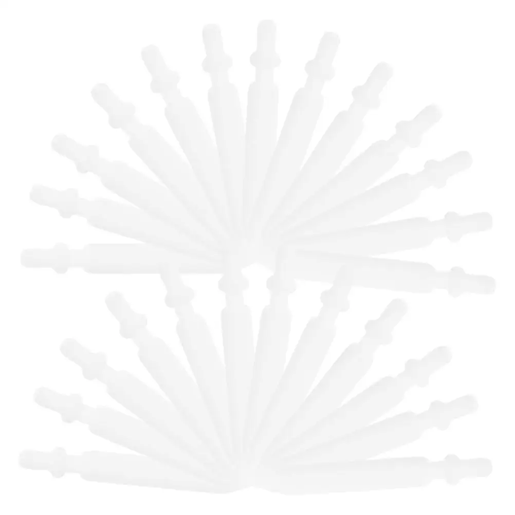 

25pcs Marker Pen Nibs Replacement Refills Paintbrush Stylus Plastic White Fine Tip Points Writing Drawing Marking Versatile