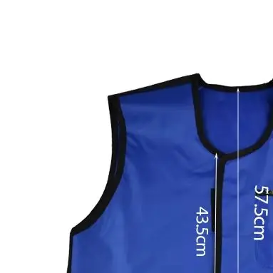 

Dental Radiation Protective Clothing 0.35Mm X-Ray Radiation Protection Vest Short Lead Apron High-Quality Lead Collar Cap