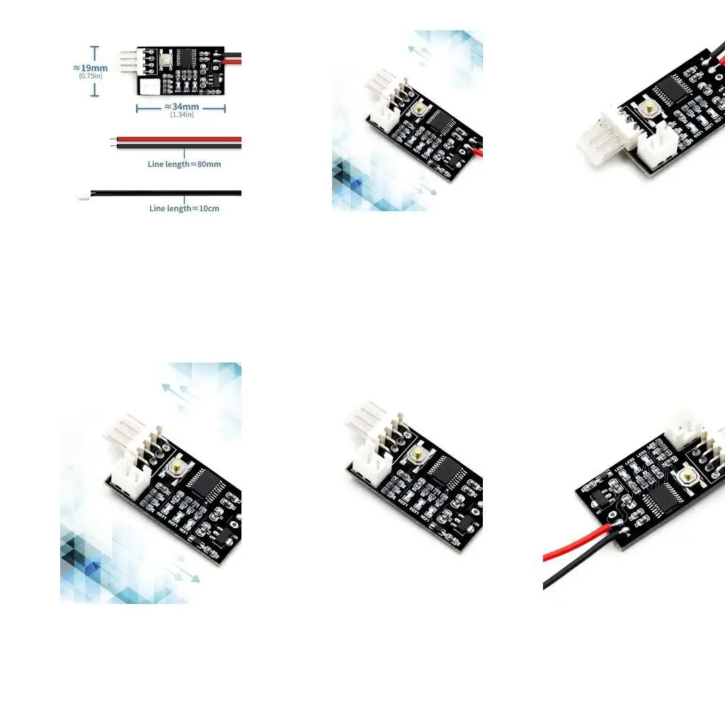 

652F DC12V Four Wire PWM Fan Speed Controller Governor Driver Module Easy to Use