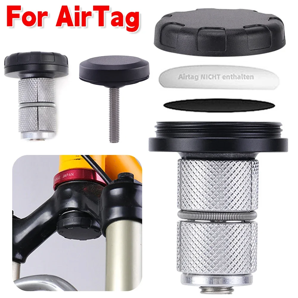 For AirTag Tracker Mount Holder Anti-Theft Cover Tracker Mount Holder Used on Front Fork Anti-Theft Protect Cover Hidden Case