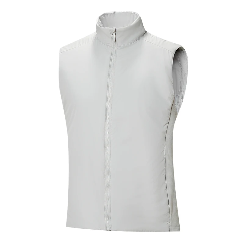 High-Quality Men's Fashionable Versatile Outdoor Trendy Vest Casual Pure Color Vest Jacket for Traveling