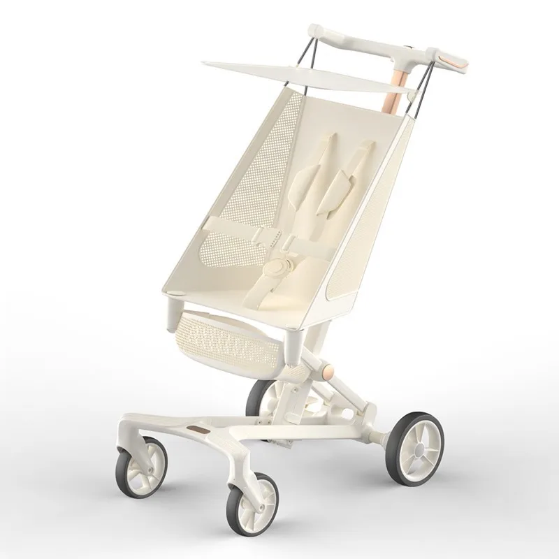 

Baby Stroller Lightweight Outdoor Travel Stroller Foldable Portable Pocket Stroller Ultralight Four-wheel Baby Carriage