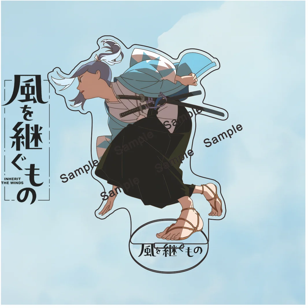 Anime Character Tachikawa Junsuke Acrylic Stand Double Sided Print Inherit the Winds Desktop Ornament Figure Model Gift keychain