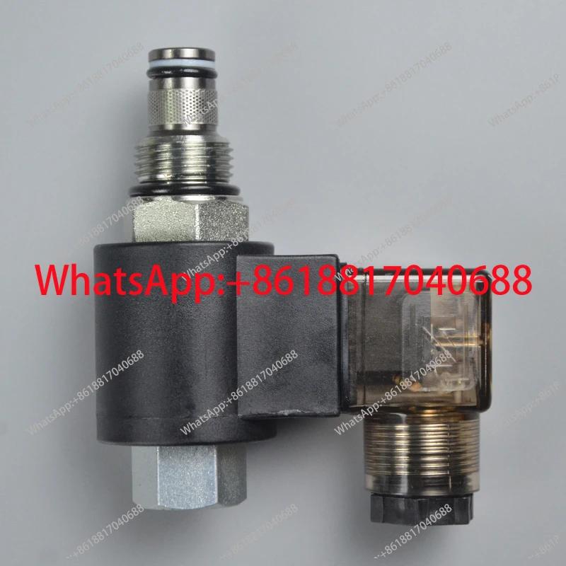 Two position two normally open DHF08-221 hydraulic thread cartridge solenoid directional valve SV08-21 LSV08-NOP