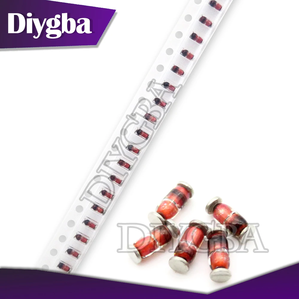 100Pcs 0.5W Zener D… - image