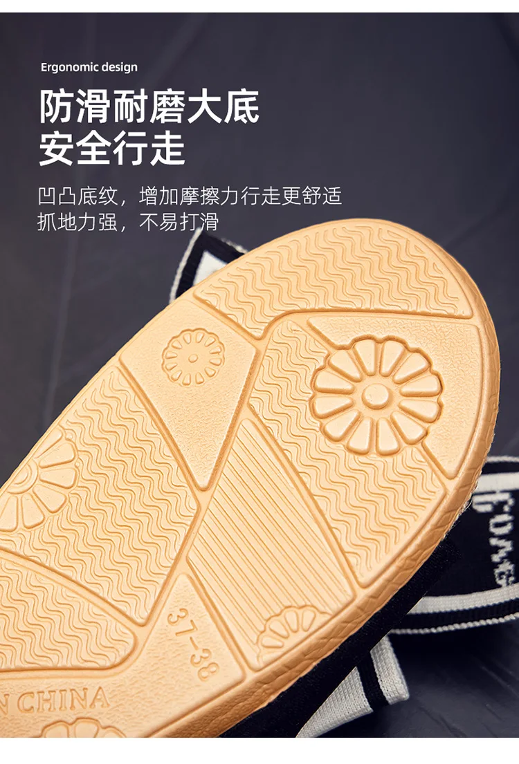 Mntrerm große Schleife Hausschuhe Indoor rutsch feste Hausschuhe weichen Boden Viskose Leinen Sandalen und Hausschuhe – Detail 16