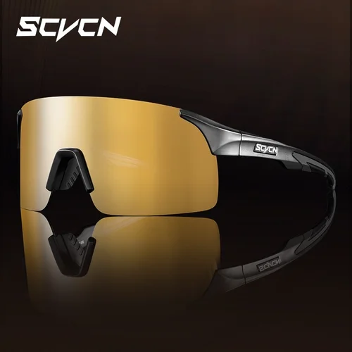 SCVCN nuevas gafas de sol de moda para ciclismo para hombres y mujeres MTB pesca Golf conducción gafas de bicicleta de lujo sombras 2024 fotocromáticas UV400