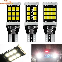1pcs T15 2835 W16W Car Strobe Auto LED 12V Reverse License Plate Lamp Ultra Bright Trunk Parking Led Tail Bulb Turn Signal Light