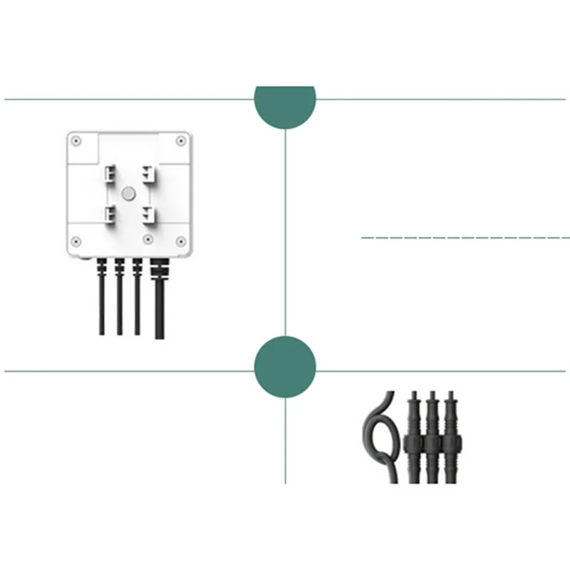 Tuya Smart Life 3 Phase WiFi Energy KWH Meter Power Clamp Current Transformer App Monitor and Record Power 300A