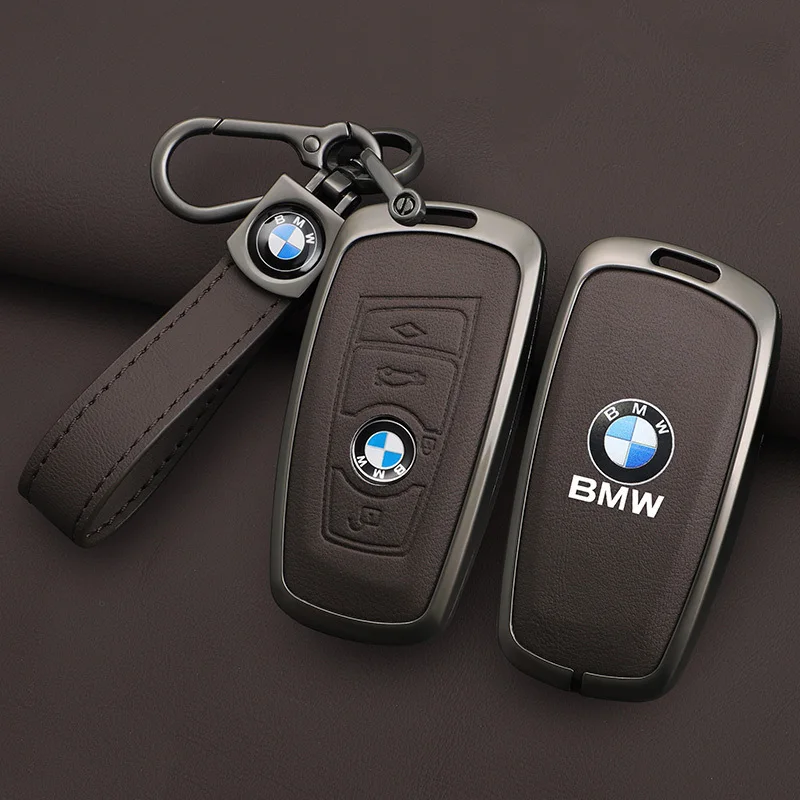 Car Key Case Cover Protector Shell for BMW 1 3 5 7 Series X1 X3 X4 X5 F10 F15 F16 F20 F30 F18 F25 M3 M4 E34 Accessories