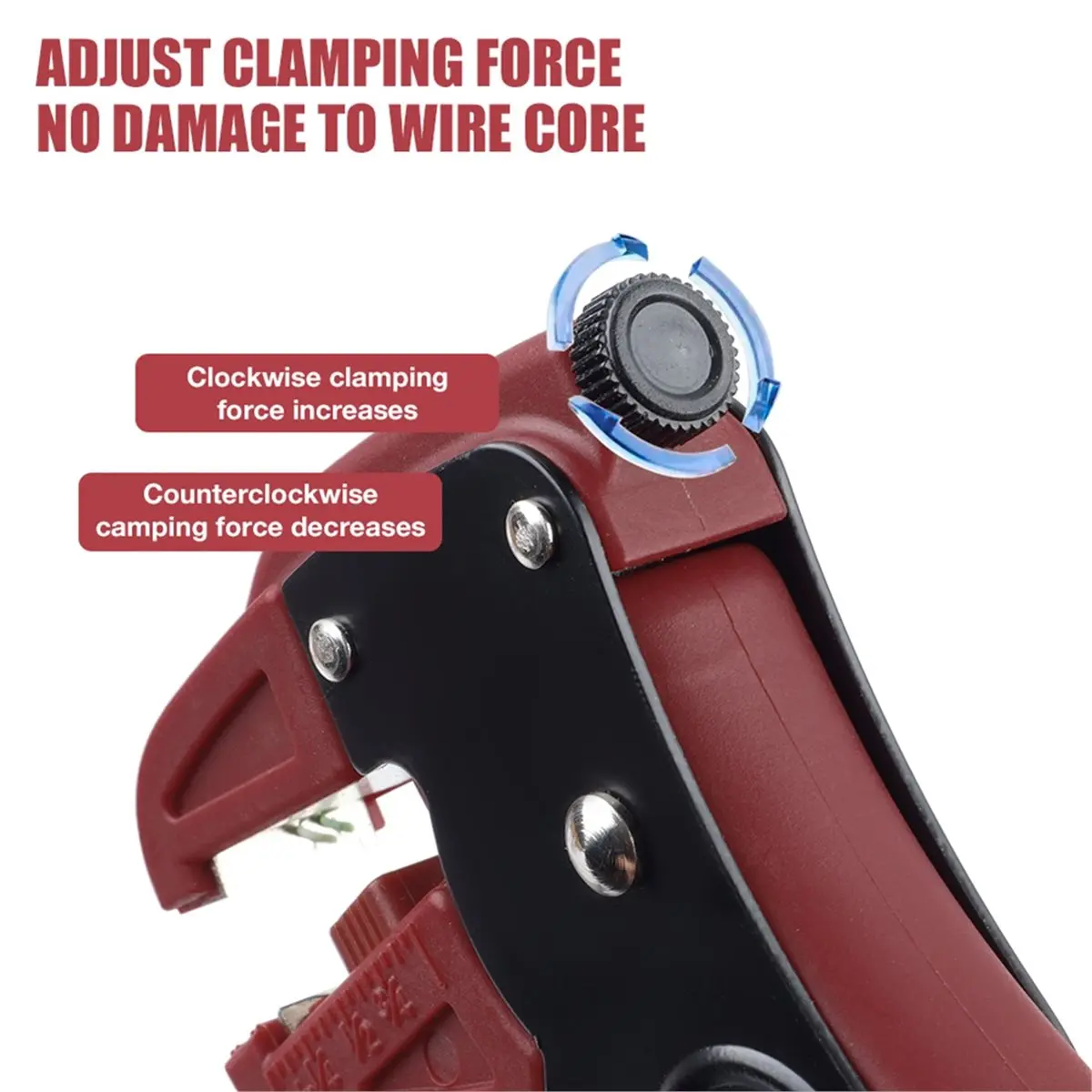 Duckbills Wire Strippers Multi-Function Cable Stripping Tool for Home Use Adjustment Comfortable Labor-Saving