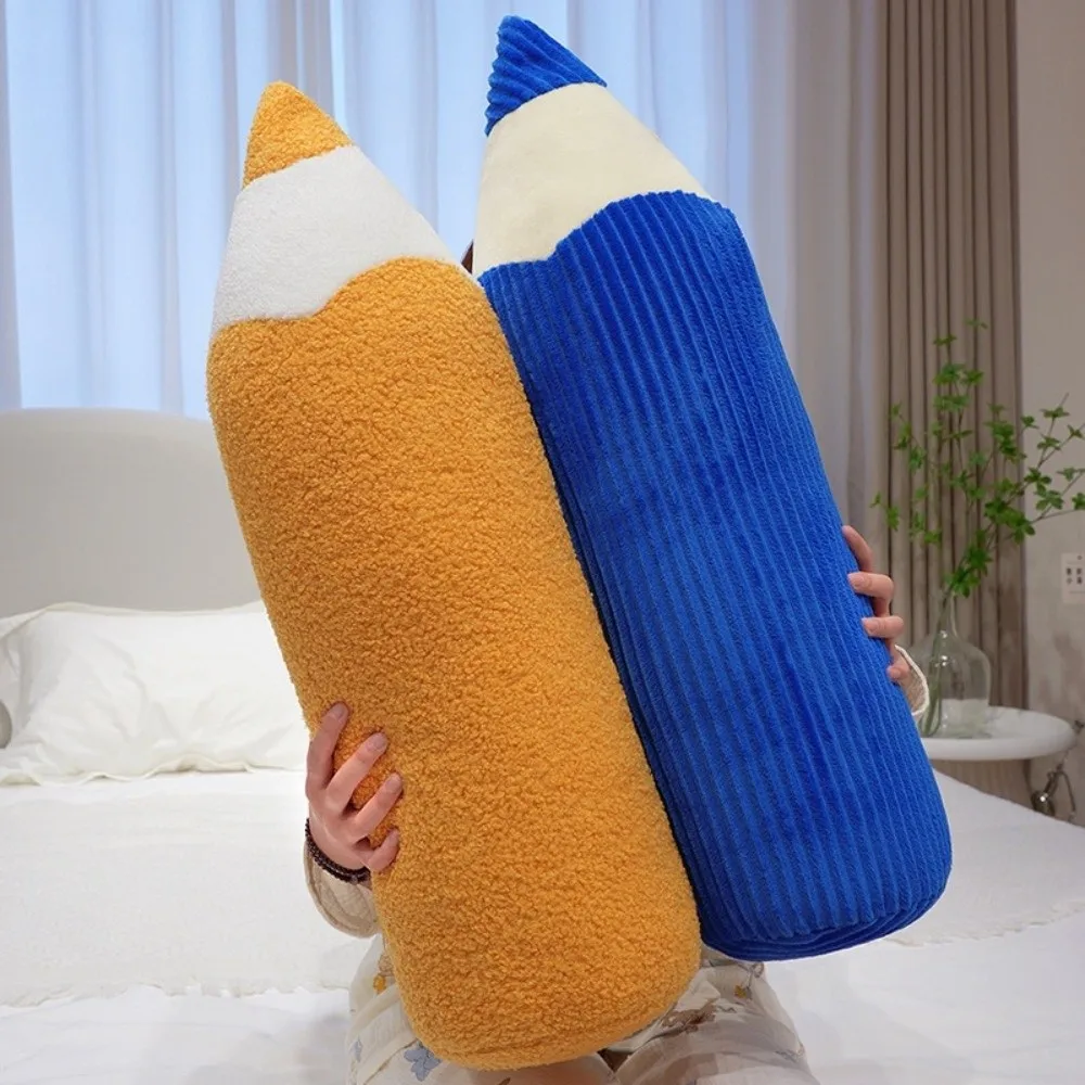 

High Quality 70CM Colored Pencil Plush Pillow Simulation Crayon Cute Cartoon Plush Toy Soft Sofa Cushion Gift
