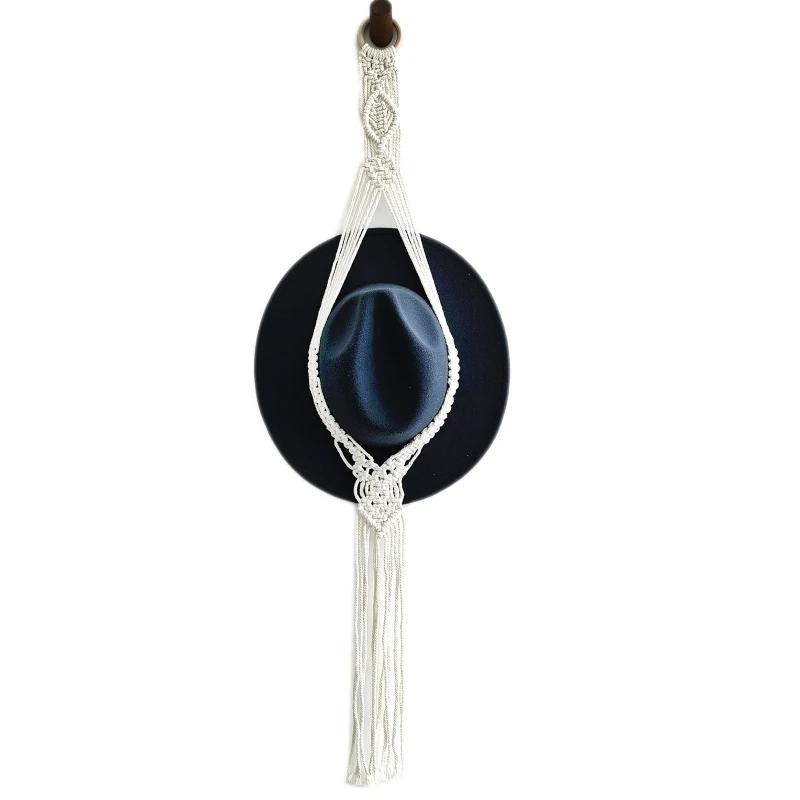 Appendini per cappelli Boho da parete Appendiabiti per cappelli da donna bohémien Cappello da donna bohémien