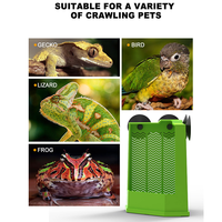 Lizard Gecko Reptile Food Bowl Reptile Pet Catching Tray Chameleon Reptiles Feeder Lizards Terrarium Box Landscaping Supplies