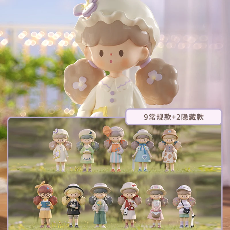 Original Molinta Spring Day Out Planning Series Blind Box Toys Model  Confirm Style Cute Anime Figure Gift Surprise Box