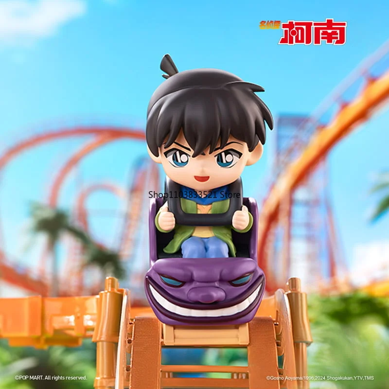 Original Detective Conan Amusement Park Series Conan Edogawa Mouri Ran CLASSIC CHARACTER Action Figure Blind Box Surprise Gift