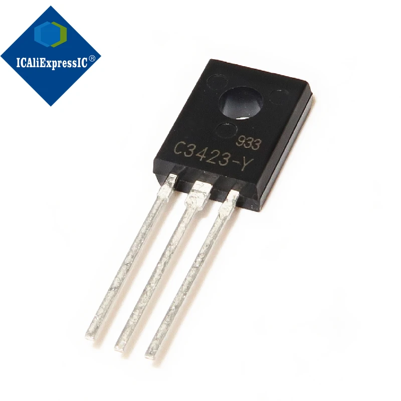 10pcs/lot ( 5pcs A1360 + 5pcs C3423 ) 2SA1360 A1360-Y TO-126 2SC3423 TO-126 new original In Stock