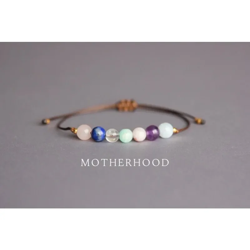 Maternal Healing Crystal Bracelet Love Patience Compassion Understanding flexibility Self-care energy