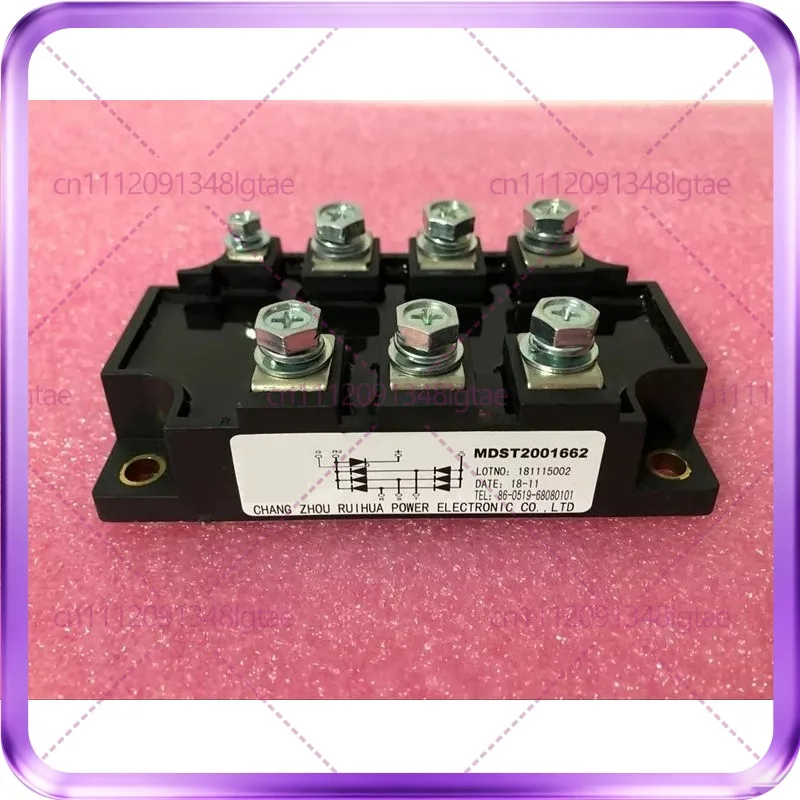 

MDST150-16 MDST200-16 New For Shenshe Three-phase Rectifier Bridge SCR Module MDST2001662