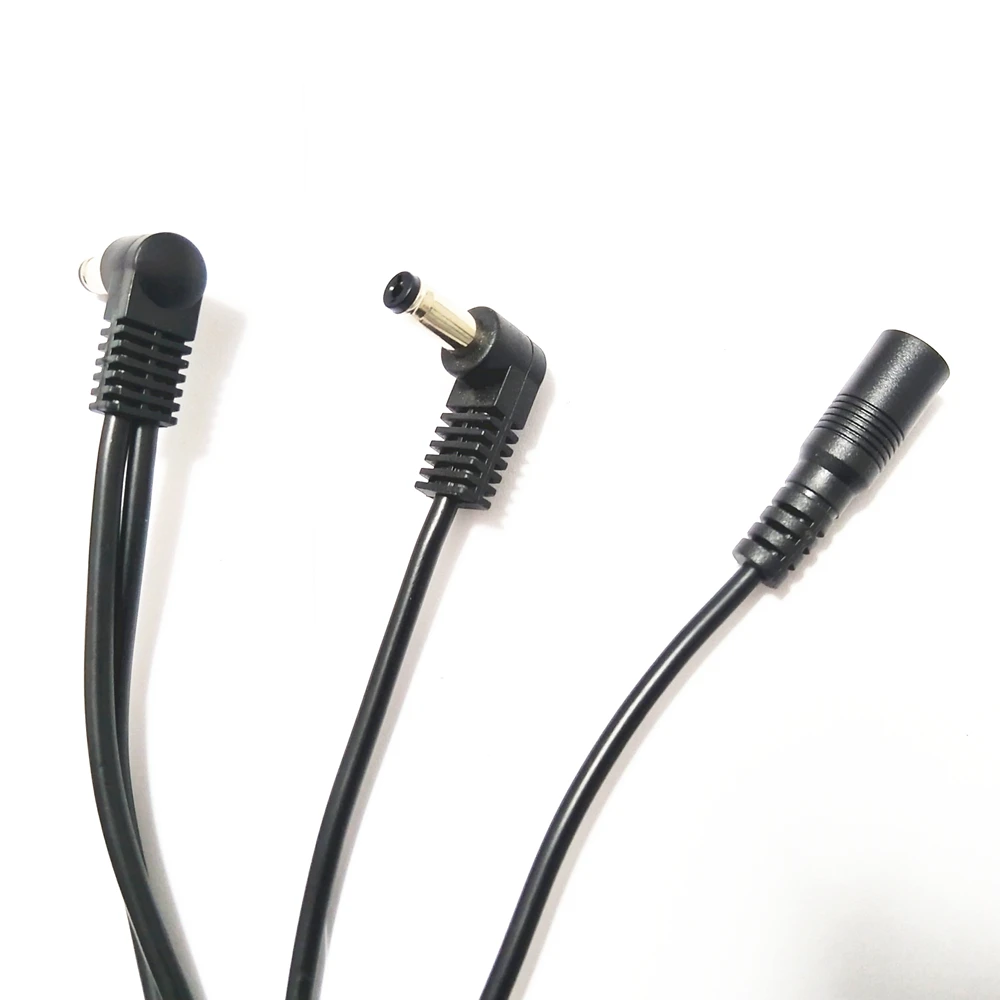 Daisy-Chain-Kabel 1 bis 2 3 5 6 8 10 Wege Gitarren-Effektpedal Zubehör 9V DC Adapter Stecker Stromkabel Musikinstrument – Detail 1