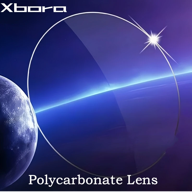 

Xbora 1.60 HD Transparent Polycarbonate Blue Light Blocking Photochromic Anti-reflective Anti-scratch Ultra-hard Lenses 1 Pair