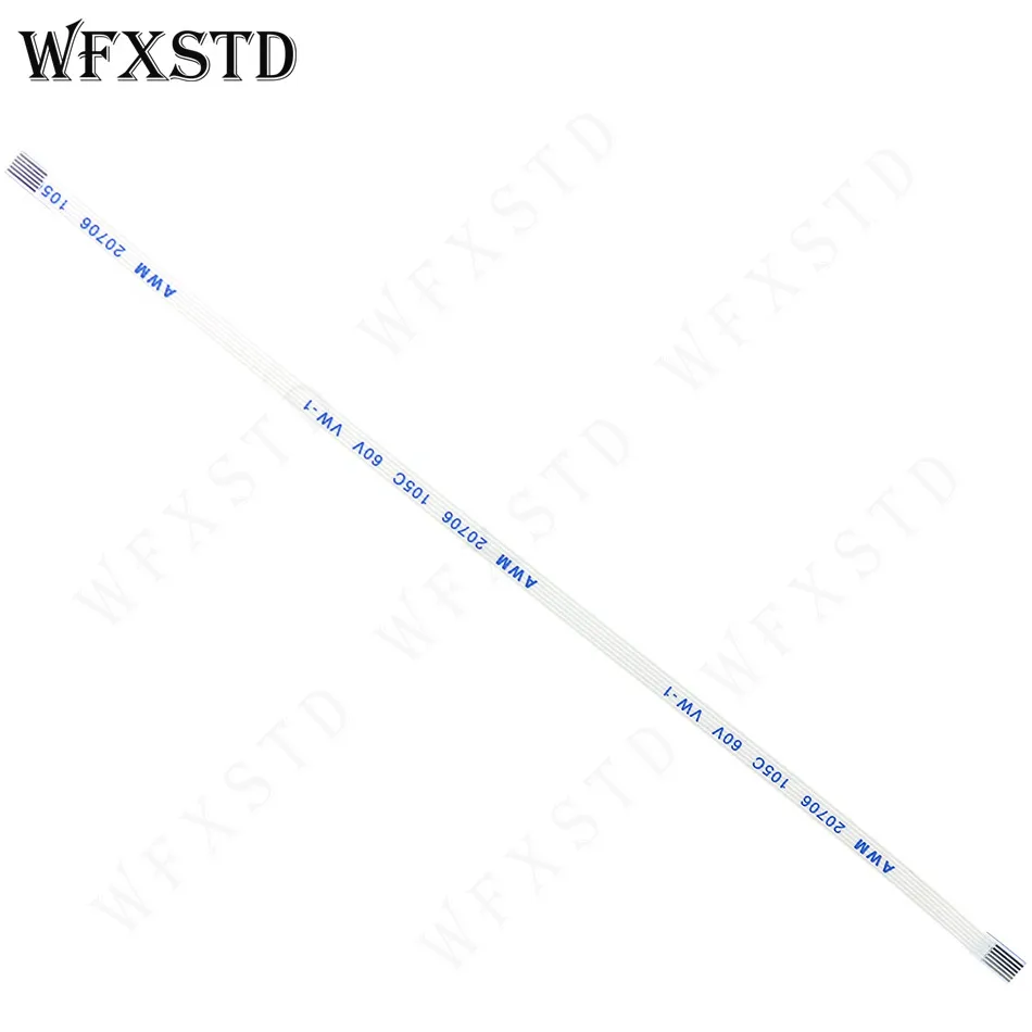 6pins 3.5mm 15cm  Type A New Flex cable AWM 20706 105C 60V VW-1 Same Side Copper Pins Contact