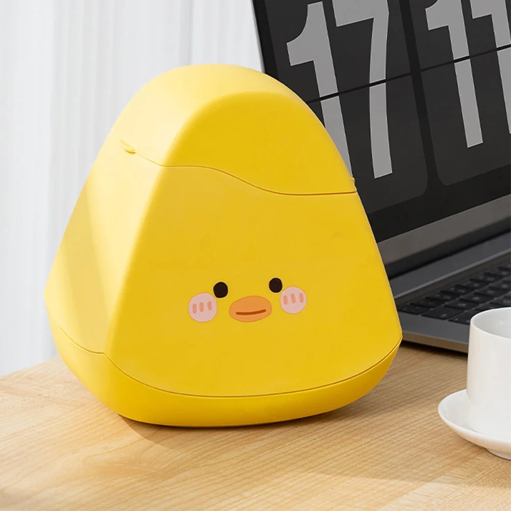 

Mini Desktop Trash Can Cartoon Design Cute Small Garbage Bin PP Material Stylish Home Office Use Mini Desk Trash Can