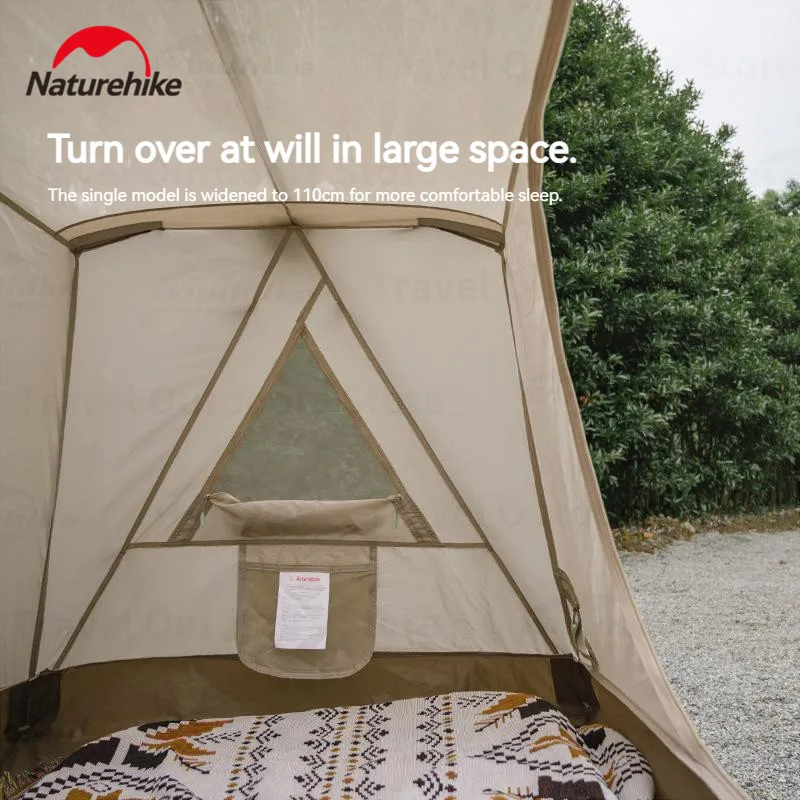 Imagem -03 - Naturehike-automatic Quick Open Camping Shelters One Touch Tenda Impermeável ao ar Livre Cume Fora do Solo 12 Pessoas