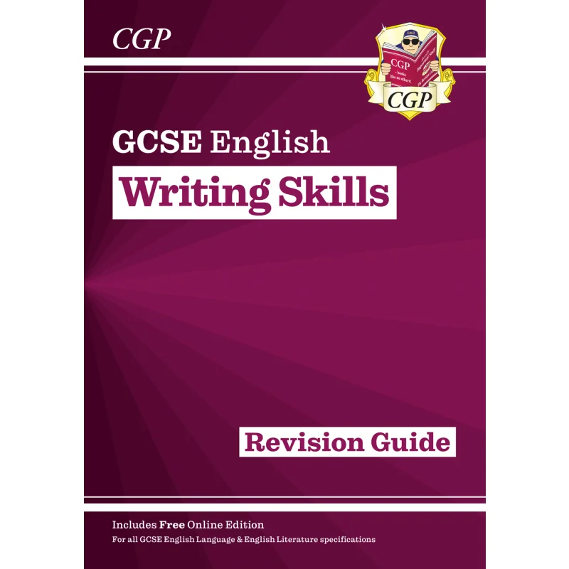 

New GCSE English Writing Skills Revision Guide Includes Online Edition CGP Books Coordination Group Publications 9781847628909